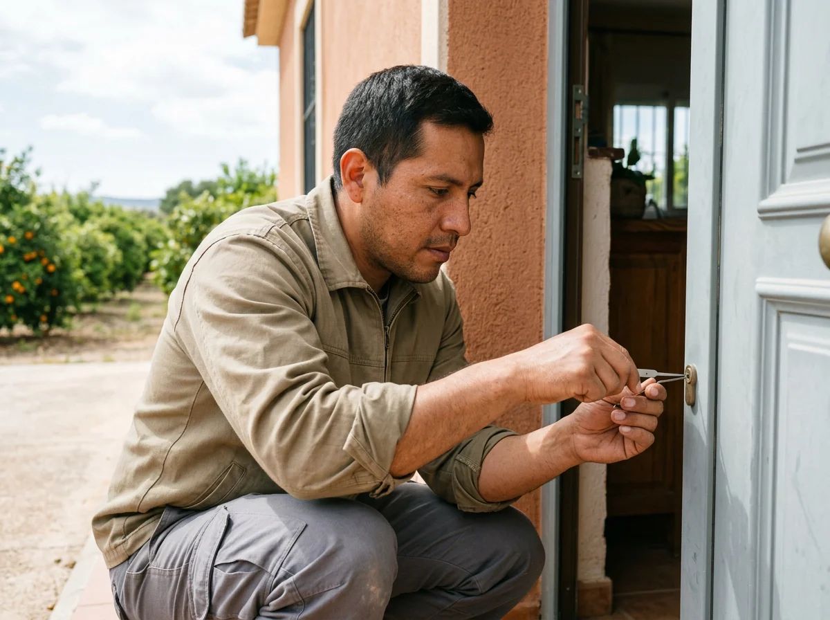Cerrajeros en Orxeta: apertura técnica de la cerradura