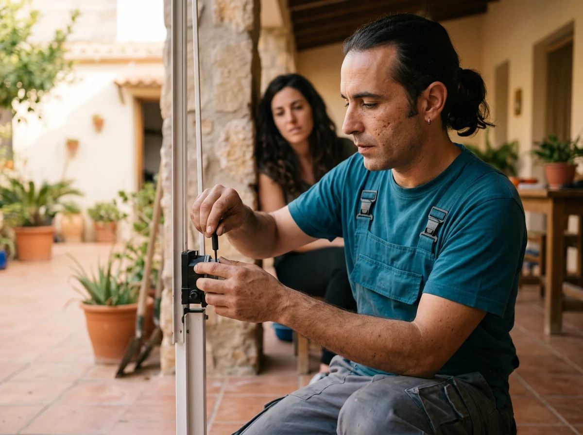 Reparación de persianas en Los Montesinos: ajuste de los finales de carrera