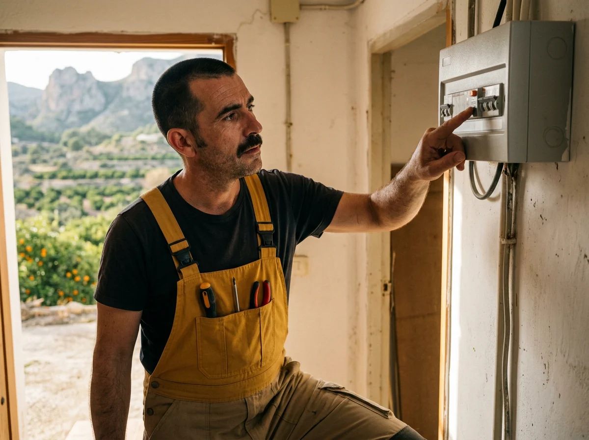 Electricistas en Beniarbeig: prueba del diferencial
