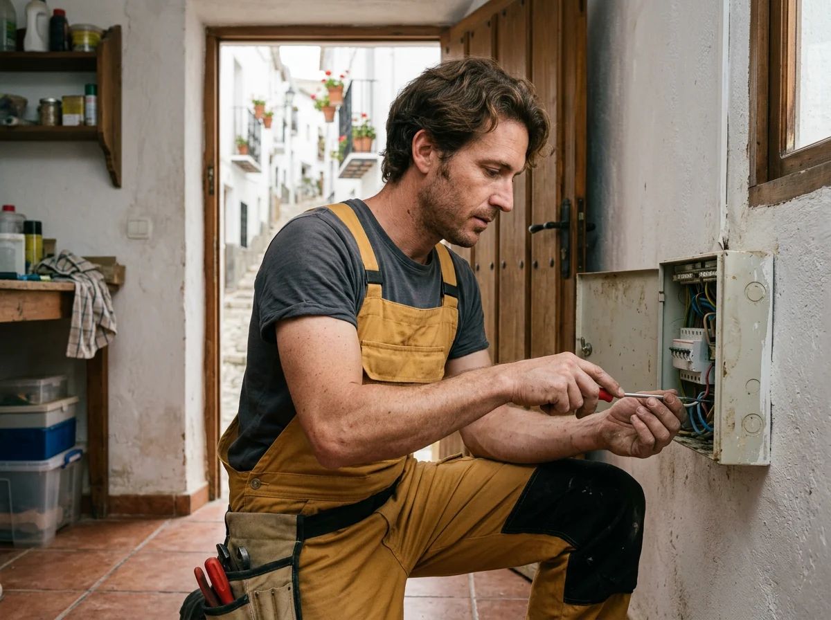 Electricistas en Onil: cuadro eléctrico ordenado