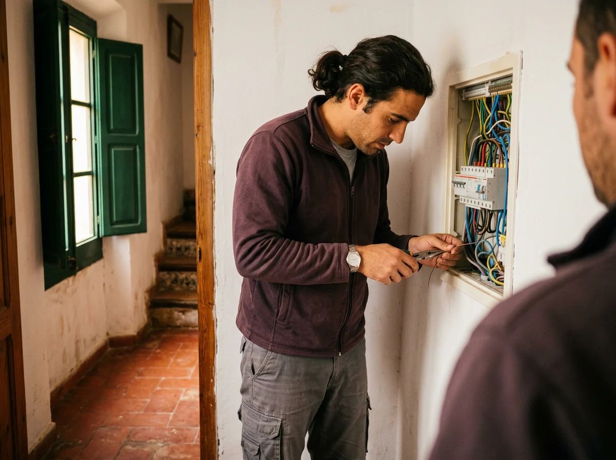 Electricistas en Murla: cuadro eléctrico ordenado