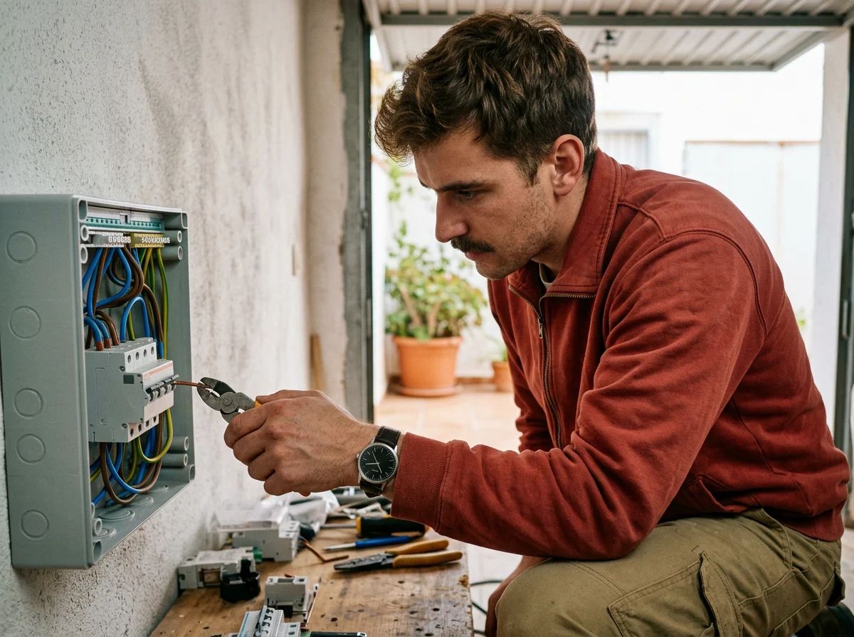 Electricistas en San Vicente del Raspeig: conexión de un magnetotérmico