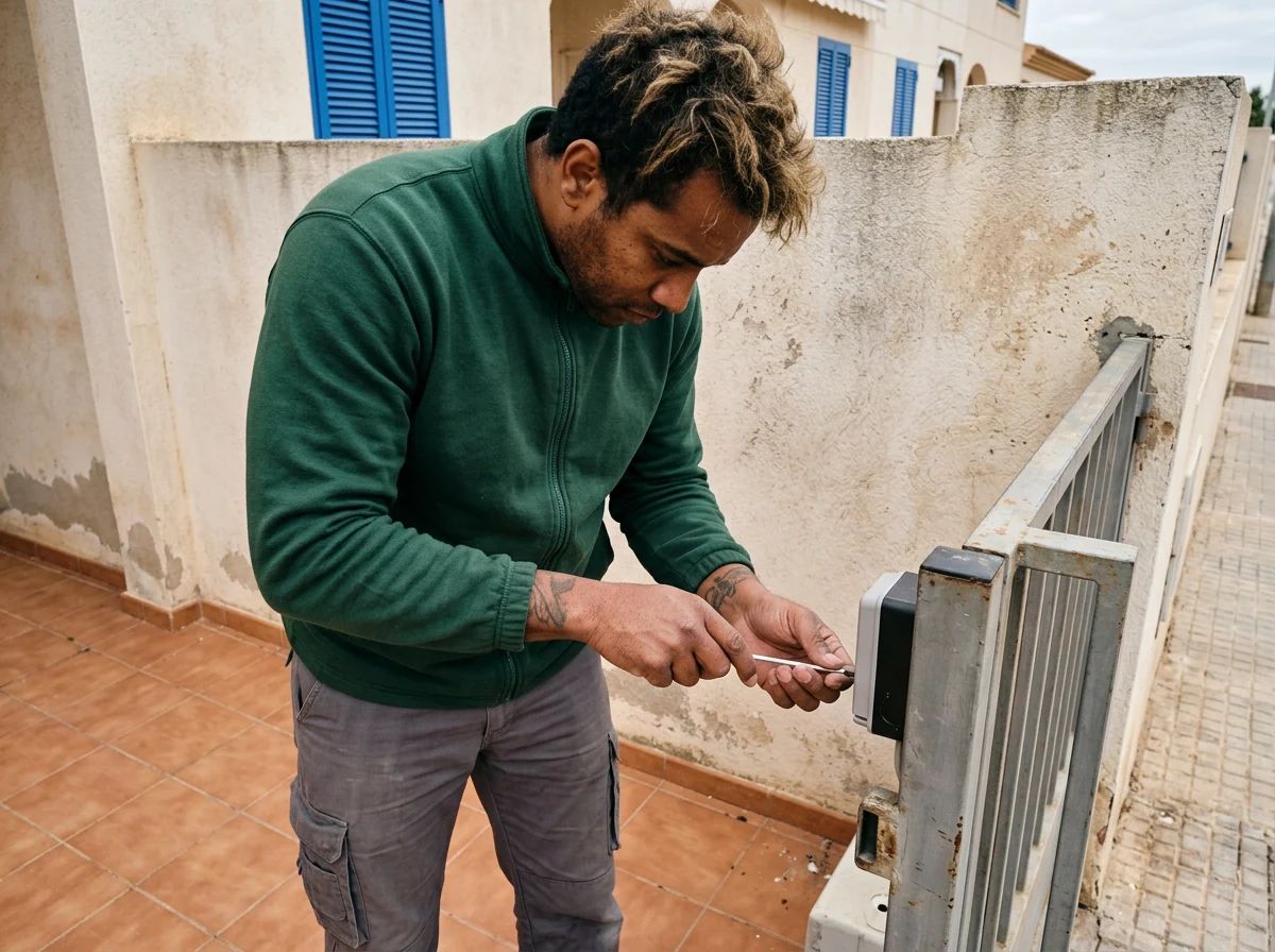 Automatismos de puertas en Els Poblets: ajuste de una fotocélula