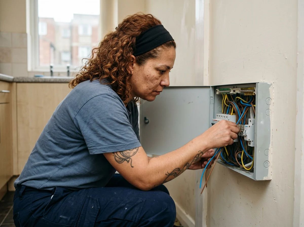 Electricistas en Jijona: cuadro eléctrico ordenado