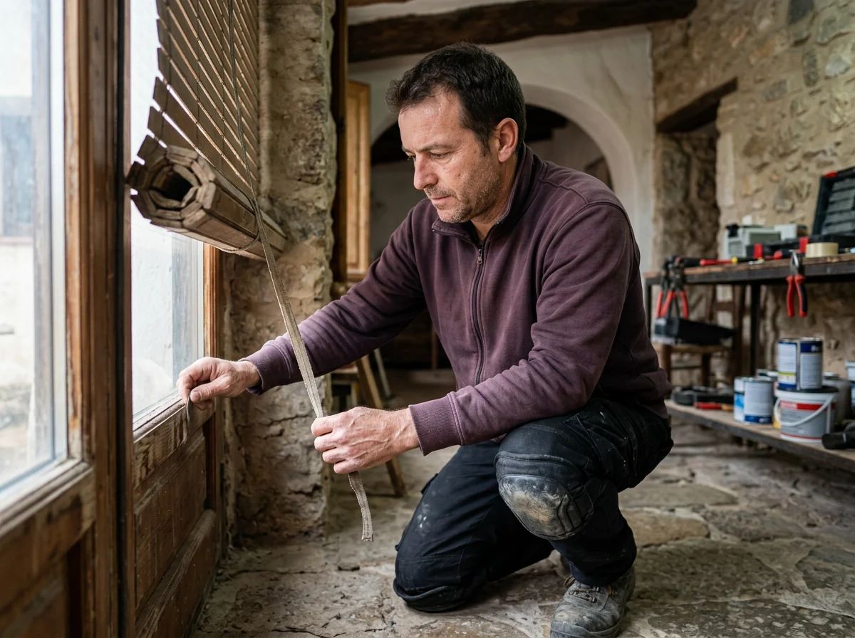 Reparación de persianas en L'Alqueria d'Asnar: prueba de la persiana reparada